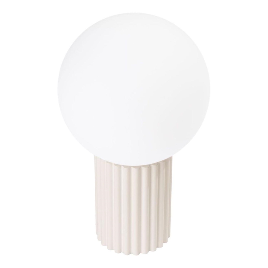 Lampa stołowa HALO 1xG9/8W/230V śr. 12 cm kremowa
