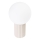 Lampa stołowa HALO 1xG9/8W/230V śr. 12 cm kremowa
