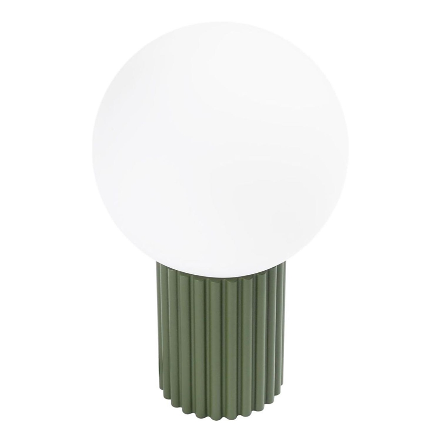 Lampa stołowa HALO 1xG9/8W/230V śr. 12 cm zielona