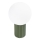 Lampa stołowa HALO 1xG9/8W/230V śr. 12 cm zielona