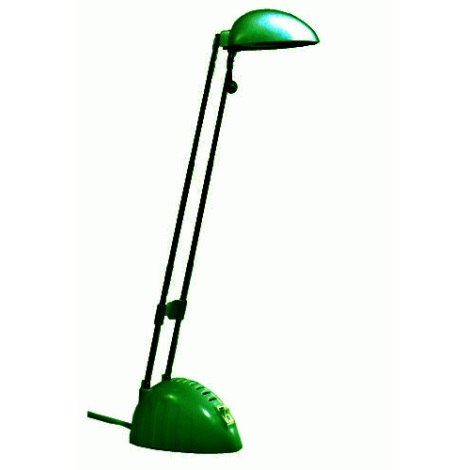 Lampa stołowa halogenowa BEN 1xG4/20W zielona