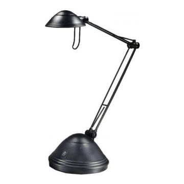 Lampa stołowa halogenowa ELA 1xGY6,35/35-50W czarna
