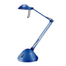 Lampa stołowa halogenowa ELA 1xGY6,35/35-50W niebieska