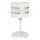 Lampa stołowa HELEN 1xE27/15W/230V biały/złoty
