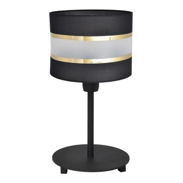 Lampa stołowa HELEN 1xE27/15W/230V czarny/złoty