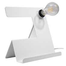 Lampa stołowa INCLINE 1xE27/60W/230V biała