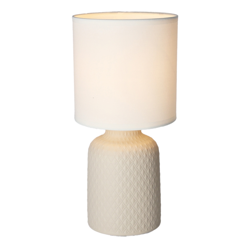 Lampa stołowa INER 1xE14/40W/230V beżowy
