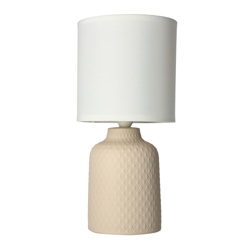 Lampa stołowa INER 1xE14/40W/230V beżowy