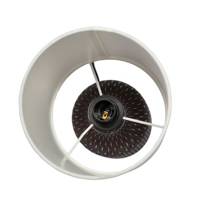 Lampa stołowa INER 1xE14/40W/230V brązowy