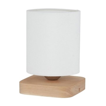 Lampa stołowa JENTA 1xE27/25W/230V dąb