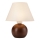 Lampa stołowa JUTA 1xE27/60W/230V - certyfikat FSC