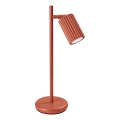 Lampa stołowa KARBON 1xGU10/10W/230V czerwony