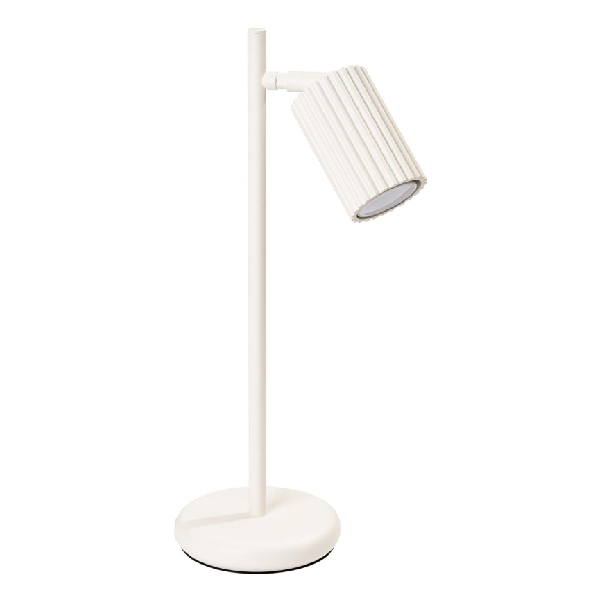 Lampa stołowa KARBON 1xGU10/10W/230V kremowy
