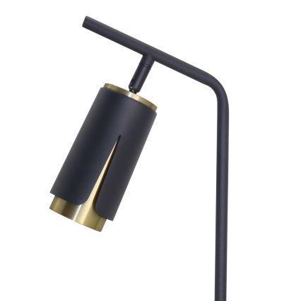 Lampa stołowa KWIAT 1xGU10/8W/230V czarna