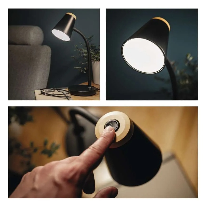 Lampa stołowa LED TARA LED/4,5W/230V 4000K czarna