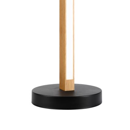 Lampa stołowa LED VERDE LED/10W/230V 3000K dąb/czarny