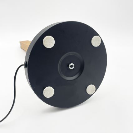 Lampa stołowa LED VERDE LED/10W/230V 3000K dąb/czarny