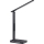 Lampa stołowa LED z funkcją ściemniania i ładowaniem bezprzewodowym QI, wyświetlacz i port USB LED/7W/230V 3000-6000K czarna