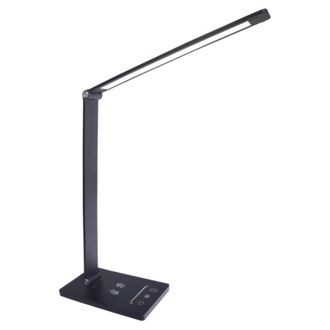 Lampa stołowa LED z ładowaniem bezprzewodowym VARIO LED/5W/230V 3000-6000K czarna