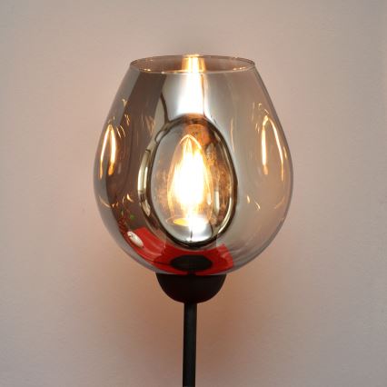 Lampa stołowa LILI 1xE27/15W/230V czarny/szary