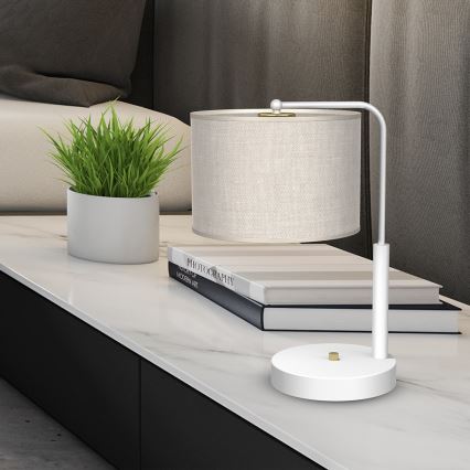 Lampa stołowa LINO 1xE27/60W/230V
