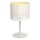 Lampa stołowa LOFT SHADE 1xE27/60W/230V śr. 18 cm biała/złota
