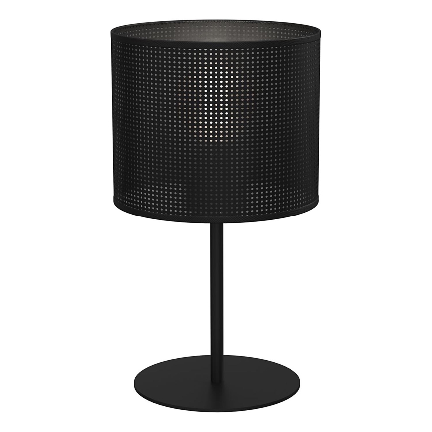 Lampa stołowa LOFT SHADE 1xE27/60W/230V śr. 18 cm czarna