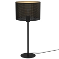 Lampa stołowa LOFT SHADE 1xE27/60W/230V śr. 25 cm czarny/złoty