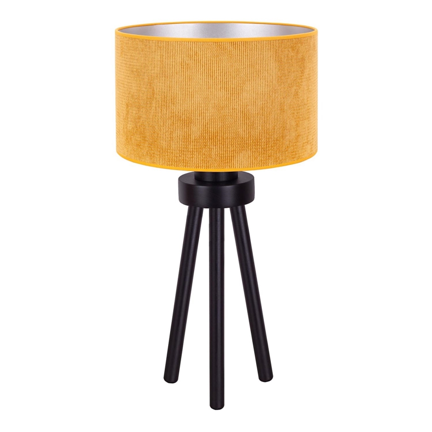 Lampa stołowa LYON 1xE27/15W/230V żółty