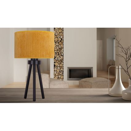 Lampa stołowa LYON 1xE27/15W/230V żółty