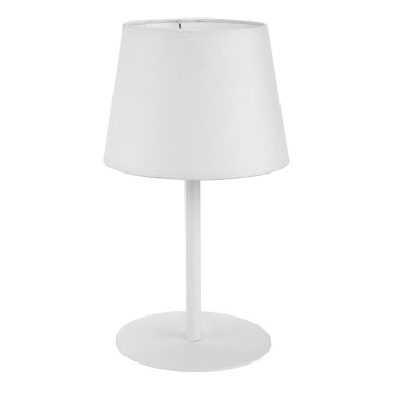 Lampa stołowa MAJA 1xE27/15W/230V biały