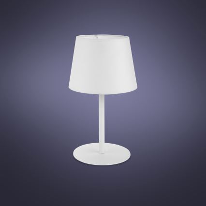 Lampa stołowa MAJA 1xE27/15W/230V biały
