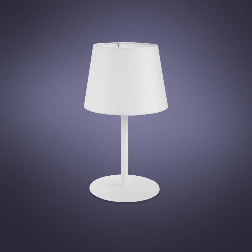 Lampa stołowa MAJA 1xE27/15W/230V biały