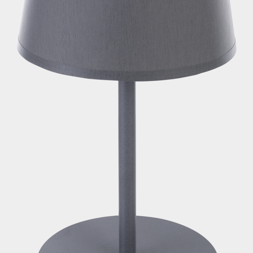 Lampa stołowa MAJA 1xE27/15W/230V szary