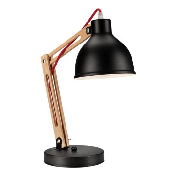 Lampa stołowa MARCELLO 1xE27/60W/230V buk - certyfikat FSC