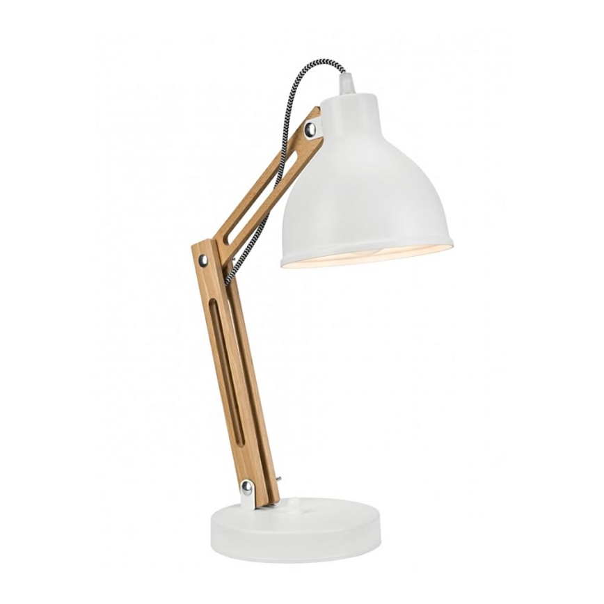 Lampa stołowa MARCELLO 1xE27/60W/230V buk - certyfikat FSC