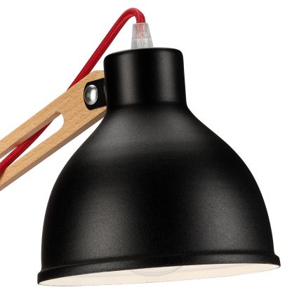 Lampa stołowa MARCELLO 1xE27/60W/230V buk - certyfikat FSC