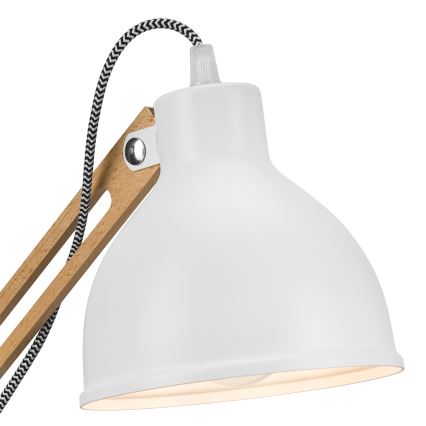 Lampa stołowa MARCELLO 1xE27/60W/230V buk - certyfikat FSC