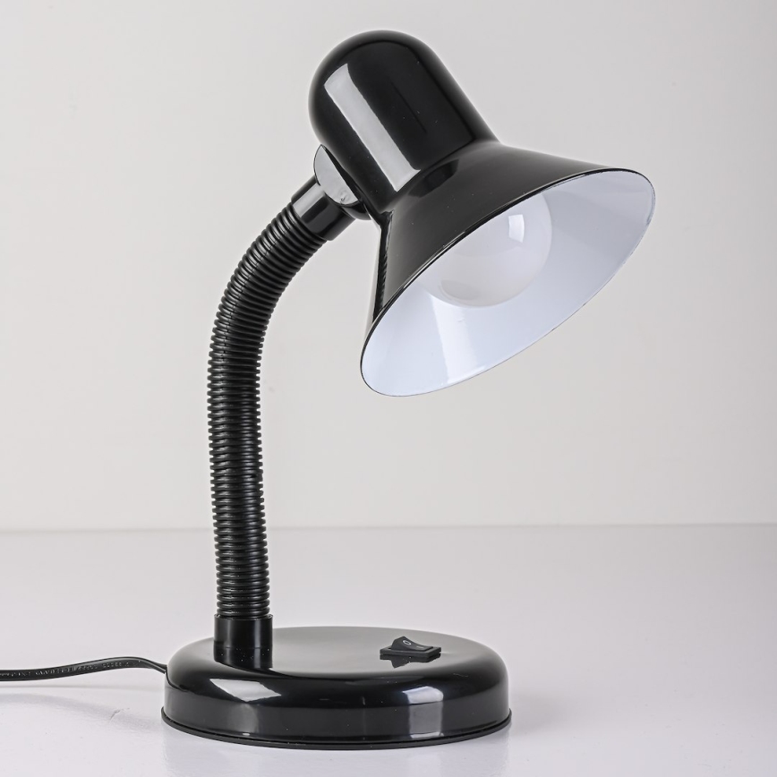 Lampa stołowa MENTOR 1xE27/15W/230V czarna