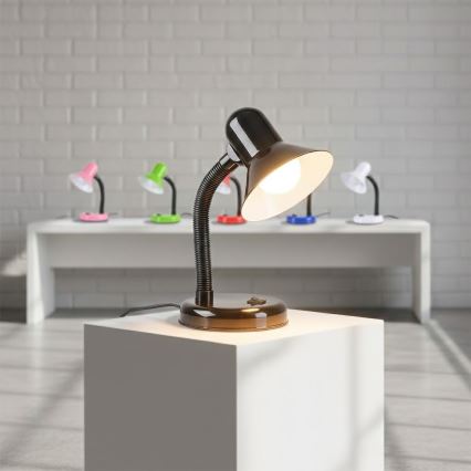 Lampa stołowa MENTOR 1xE27/15W/230V czarna