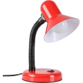 Lampa stołowa MENTOR 1xE27/15W/230V czerwona