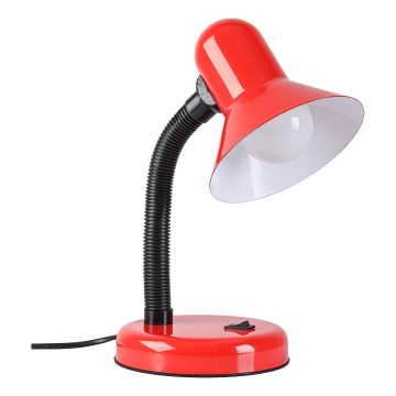 Lampa stołowa MENTOR 1xE27/15W/230V czerwona