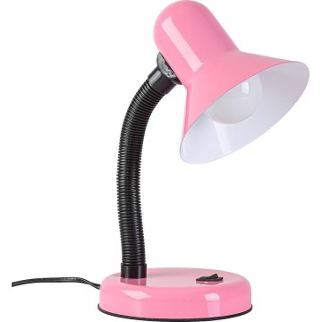 Lampa stołowa MENTOR 1xE27/15W/230V różowa