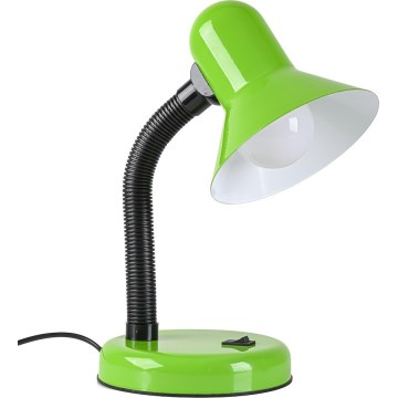 Lampa stołowa MENTOR 1xE27/15W/230V zielona