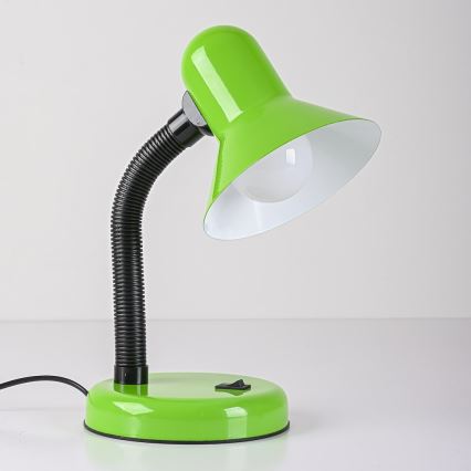 Lampa stołowa MENTOR 1xE27/15W/230V zielona