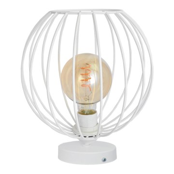 Lampa stołowa MERCURE 1xE27/15W/230V biała