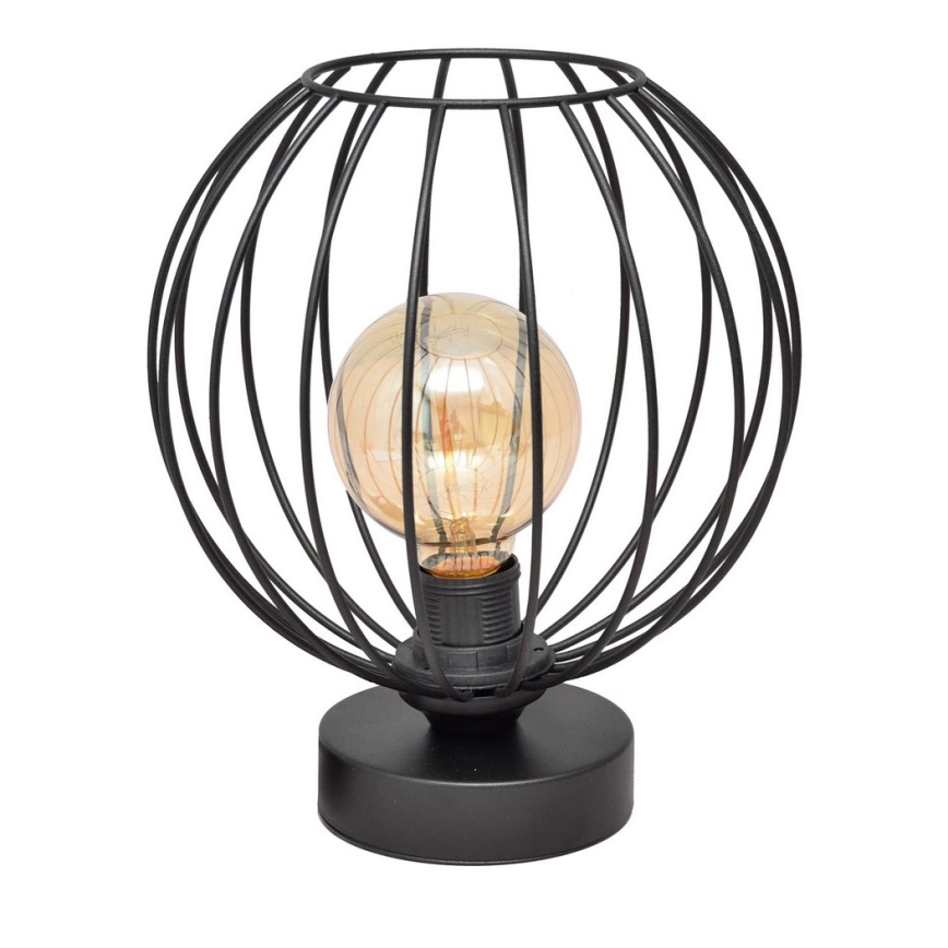 Lampa stołowa MERCURE 1xE27/15W/230V czarna