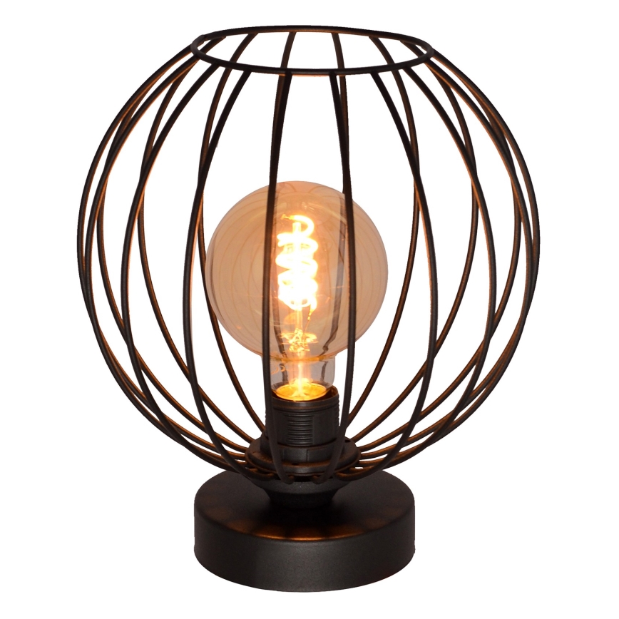 Lampa stołowa MERCURE 1xE27/15W/230V czarna
