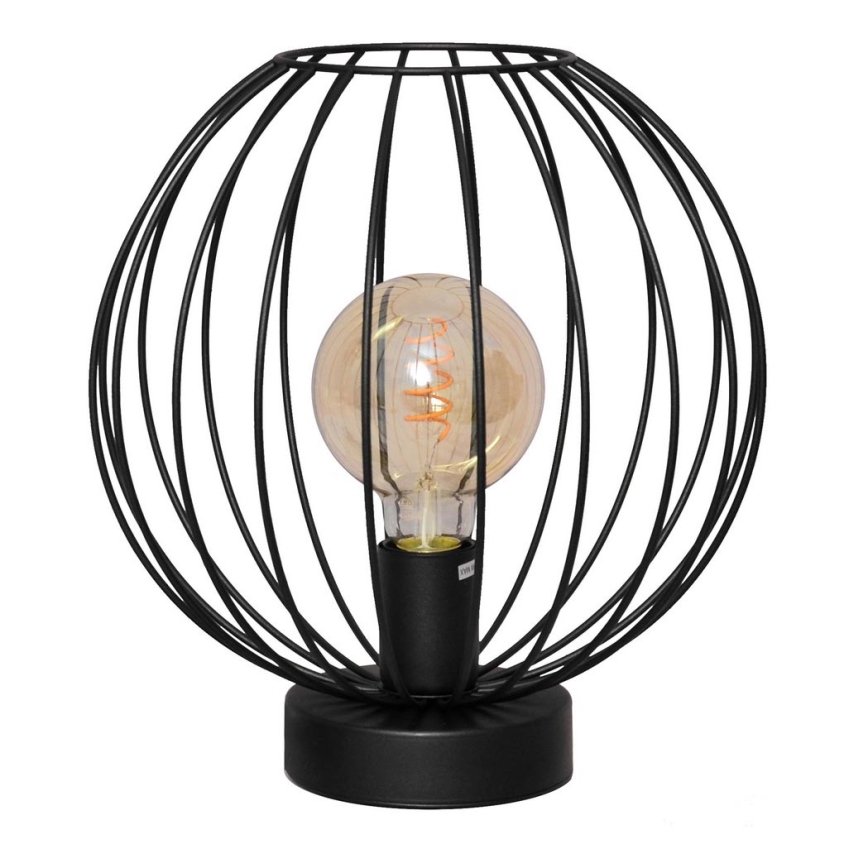 Lampa stołowa MERCURE 1xE27/15W/230V czarny