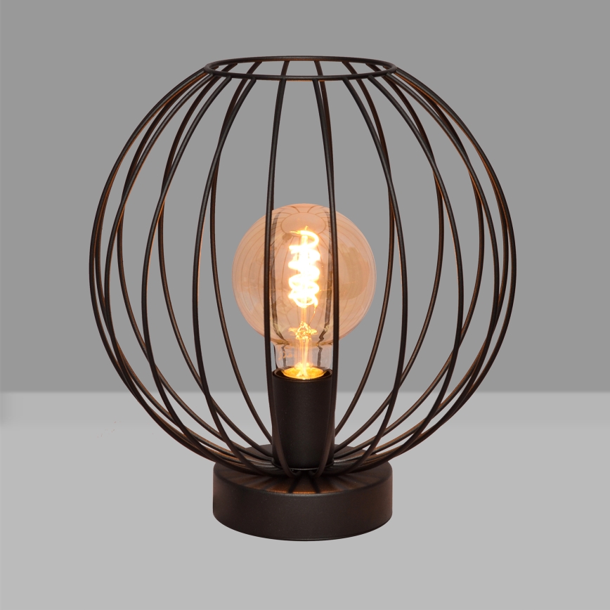 Lampa stołowa MERCURE 1xE27/15W/230V czarny